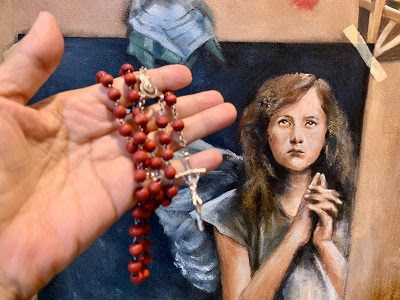 Returned to the rosary as I struggle with acceptance