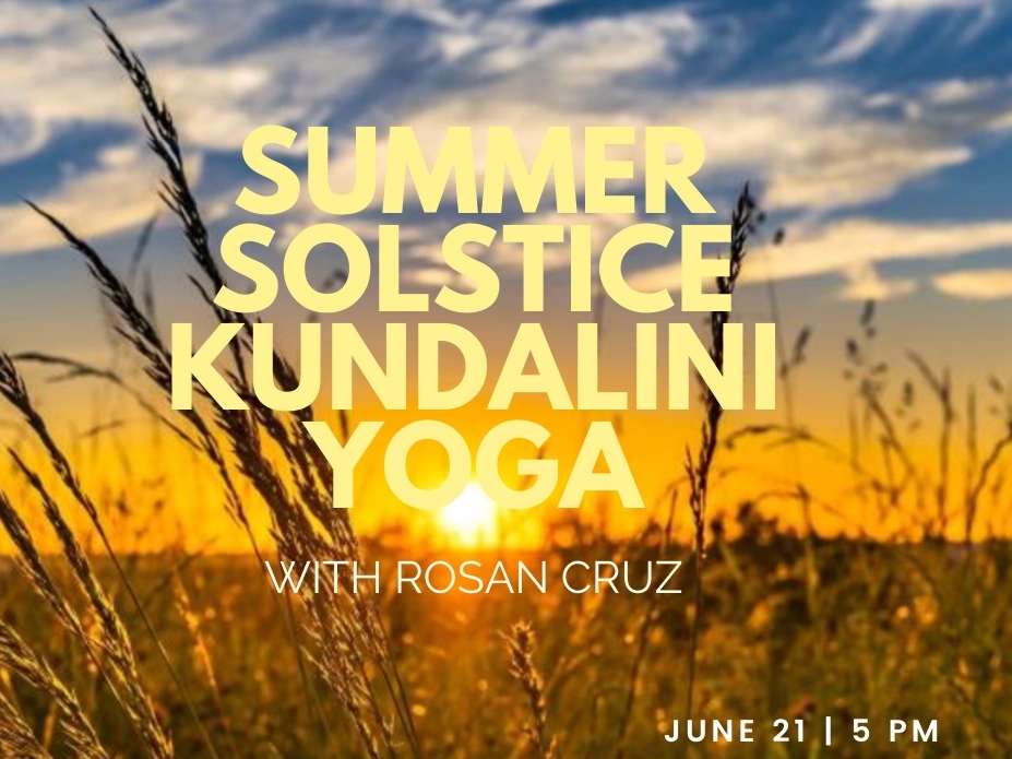 Celebrate summer solstice by raising your vibrations — Rosan Cruz