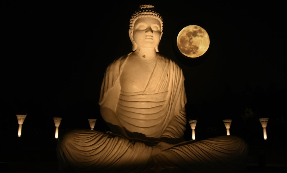 Lunar Eclipse in a Time of Wesak