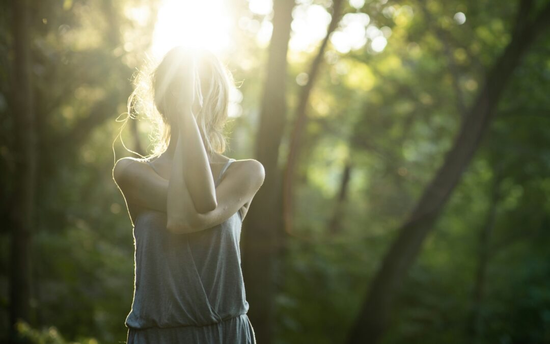 Woman practicing Kundalini Yoga for hormone balance